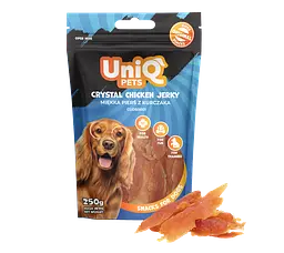 Ласощі для собак UniQ PETS В'ялене куряче м'ясо 250 г