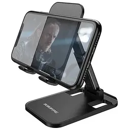Підставка-тримач Borofone BH27 Superior folding Desktop Stand настільна чорний - мініатюра 6