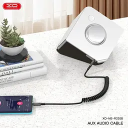 Адаптер XO NB-R255A Lightning to 3.5 мм Чорний - мініатюра 2