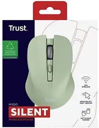 Комп'ютерна миша Trust Mydo Silent WL зелений teh0014062 - мініатюра 9