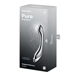 Металевий ділдо Satisfyer Pure Gravity 2 - мініатюра 5