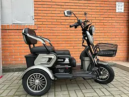 Електроскутер Триколісний Corso Logan (1200W 72V/23Ah) Сірий - мініатюра 5