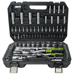 Hабір інструменту Alloid Base 1/2" і 1/4" 6-гранний 94 предмета (NG-1094BS) - мініатюра 2