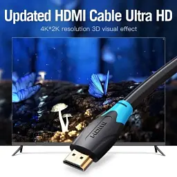 Кабель мультимедійний HDMI M to HDMI M 30.0m 1080p60Hz black Vention (AACBT) - мініатюра 3