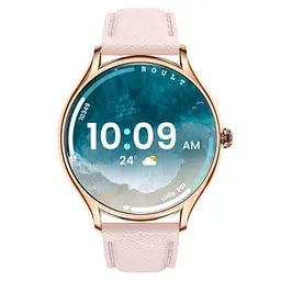 Жіночий розумний наручний годинник Smart Milano Gold Rubber 2 ремінці - мініатюра 9