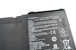 Акумулятор Elements для Asus ZenBook G501JW G601JW N501JW N501L UX501JW UX501LW UX501VW 15.2V 3950 mAh (C41N1416-4S1P-3950) - мініатюра 2