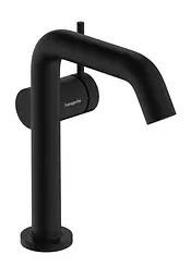 Змішувач для умивальника Hansgrohe Tecturis S CoolStart EcoSmart+ без донного клапана BM matt black 73341670