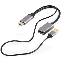 Перехідник Cablexpert HDMI to DisplayPort 4K 60Hz (A-HDMIM-DPF-02) - мініатюра 2