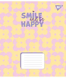 Набір зошитів Yes Smile and be happy А5 в лінійку 48 аркушів 10 шт. (767392) - мініатюра 3