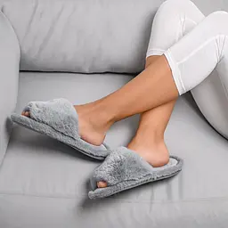 Кімнатні капці жіночі MBM My Home Pava розмір 40-41 сірі (SL-01 40-41 GRAY) - мініатюра 5