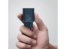 Мережевий зарядний пристрій BASEUS Super Si Quick Charger Type-C 20 W Blue (CCSUP-B03) - мініатюра 9