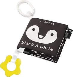 Розвиваюча м'яка книжка BabyOno Black&White