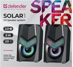 Акустика Defender 2.0 Solar 1 6Вт (65401) - мініатюра 7