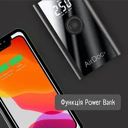 Насос електричний для велосипеда Portable wirless Air pump Міні насос AirDoc - мініатюра 7