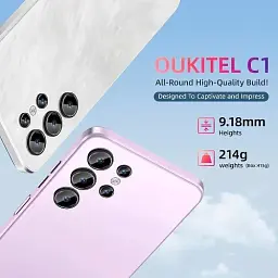 Смартфон Oukitel C1 4/128Gb White - мініатюра 3