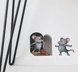 Наклейка 3D UKC у спальню прикраса на будь-яку поверхню UK7 - мініатюра 2