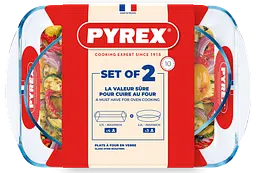 Набір форм для запікання Pyrex, 2 предмети (7092332) - мініатюра 2