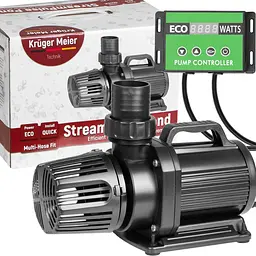 Енергоефективний насос для ставка Kruger Meier StreamPulse Pond 20000 л/год з контролером - мініатюра 9