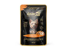 Корм для собак ANIMALL Пауч 80г для собак качка,
