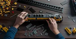 Конструктор Nifeliz Локомотив DDA40X з підставкою (NF10296) - мініатюра 7