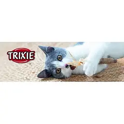 Іграшка для котів Trixie паличка з мататабі з кисточками 24 см - мініатюра 5