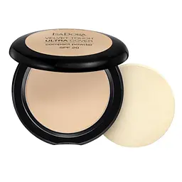 Компактна пудра IsaDora Velvet Touch Ultra Cover SPF 20 відтінок 61 (Neutral Ivory) 7.5 г (551390) - мініатюра 2