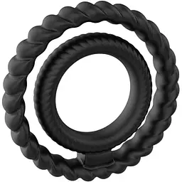 Подвійне ерекційне кільце Dorcel Dual Ring 5.7 см чорний