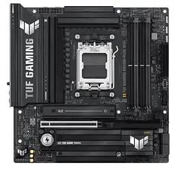 Материнська плата AM5 Asus TUF GAMING B850M-PLUS WIFI, B850, 4xDDR5, Int.Video (CPU), 4xSATA3, 3xM.2, 1xPCI-E 5.0 x16, 1xPCI-E 4.0 x1, ALC1220P, Realtek 2.5Gb, WiFi 6E, Bluetooth 5.3, 10xUSB 3.2 / 6xUSB 2.0, HDMI/DP, MicroATX - мініатюра 2