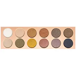 Палетка тіней для повік DoDo Girl Eyeshadow Unique Colors перламутрові 12 відтінків D3139, В - мініатюра 3