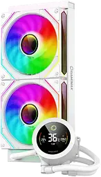 Водяне охолодження GameMax IceBurg 240 Digital ARGB White (IceBurg 240 Digital WH)
