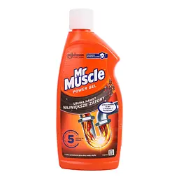 Гель для очищення труб Mr Muscle, проти важких засмічень. 500 мл - мініатюра 2
