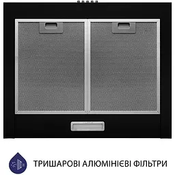 Витяжка купольна Minola HK 6614 BL 1000 LED - мініатюра 4
