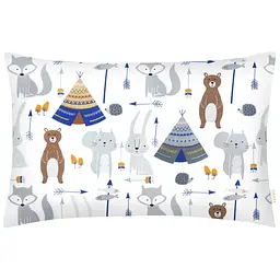 Набір наволочок Cosas Bears wigwams 50х70 см сірий (SetPillow_BearsWigwams_50х70)