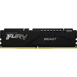 Модуль пам'яті для комп'ютера DDR5 64GB (2x32GB) 6000 MHz Beast Black EXPO Kingston Fury (ex.HyperX) (KF560C36BBEK2-64) - мініатюра 2