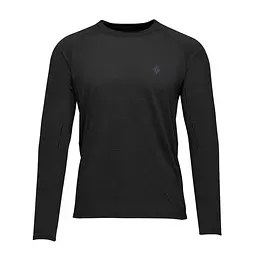 Футболка чоловіча Black Diamond M Lightwire LS Tech Tee M Чорний - мініатюра 4