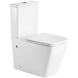 Унітаз-компакт Mixxus Premium Quadro-0402-R 675x390x855 мм, Rimless MP6458, Білий
