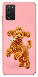 TPU чохол Demsky Happy poodle для Samsung Galaxy A03s