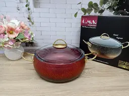 Каструля O.M.S. Collection 3141-24 см 4,5л Red - мініатюра 7