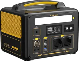 Портативна зарядна станція Vtoman Jump 600X LiFePO4, 299.52 Вт/ч 600 Вт (Jump 600X) - мініатюра 2