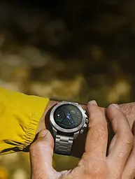 Mibro Смарт-часи GS Explorer S 48мм, 1.32", 466x466, AMOLED, BT 5.3, Dual-band GPS, 10 ATM, суцільний титан - мініатюра 5