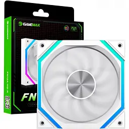 Вентилятор GameMax FN12A N2 120мм (FN12A-N2-W) White - мініатюра 2