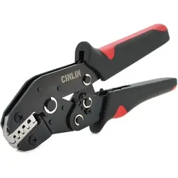 Затискач для клем Voltronic SN-58B для обтискання клем, 0.25-1.5mm2, Black-Red (SN-58BR)