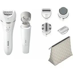 Епілятор Philips Series 9000 дисковий білий (BRE770/92)