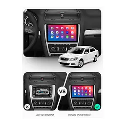 Штатний головний пристрій EasyGo SK1001-G10 10 inch Skoda Octavia 2004-2013 - мініатюра 2