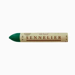 Велика олійна пастель Sennelier, 36 мл, Перманентний зелений світлий (Permanent Green Light)