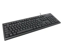 Клавіатура A4Tech KR-85 чорний, PS/2, стандартна