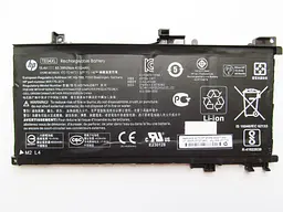 Акумулятор для ноутбука HP Omen 15 HSTNN-DB7T, 4112 mAh (63.3Wh), 4cell, 15.4V, Li-ion, чорний