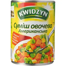 Суміш овочева Kwidzyn Американська 400 г (921227) - мініатюра 4