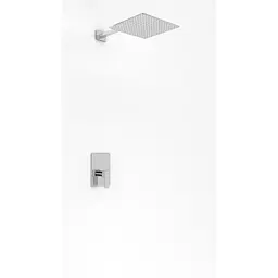 Душова система Kohlman Excelent 20 chrome + BOX прихованого монтажу QW220HQ20, Хром