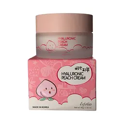 Крем Esfolio Pure Skin для обличчя Hyaluronic Peach з гіалуроновою кислотою та персиковою есенцією 80 г